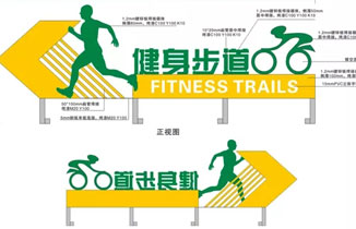 健身步道標(biāo)識標(biāo)牌系統(tǒng)設(shè)計(jì)方案分享